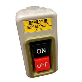 Пост кнопочный BS211B 3P 6A Энергия - Электрика, НВА - Устройства управления и сигнализации - Посты кнопочные и боксы - Магазин электрооборудования Проф-Электрик